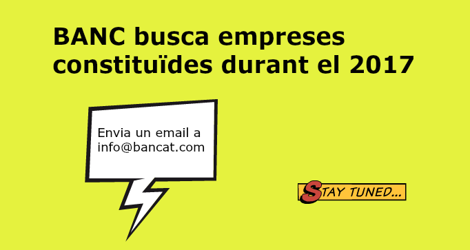 Has constituït la teva empresa el 2017 i busques finançament? Contacta amb Business Angels Network de Catalunya