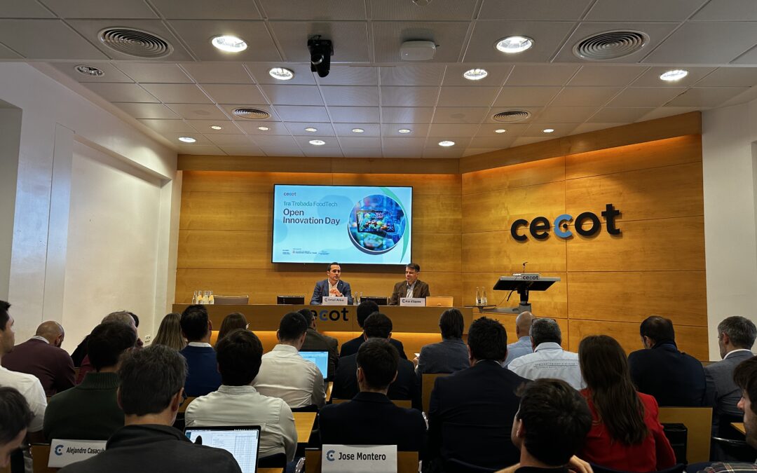 El 1er FoodTech Open Innovation Day de Cecot impulsa la innovació i la col·laboració empresarial al sector agroalimentari